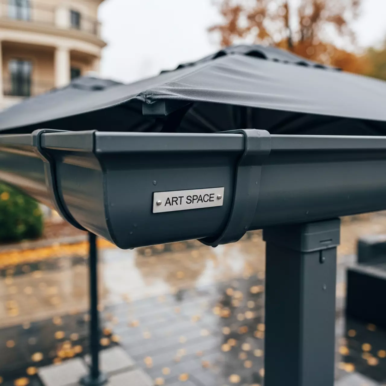 Аренда Водосток Poker Double для зонта 3 м в санатории «Октябрьский» — ART SPACE