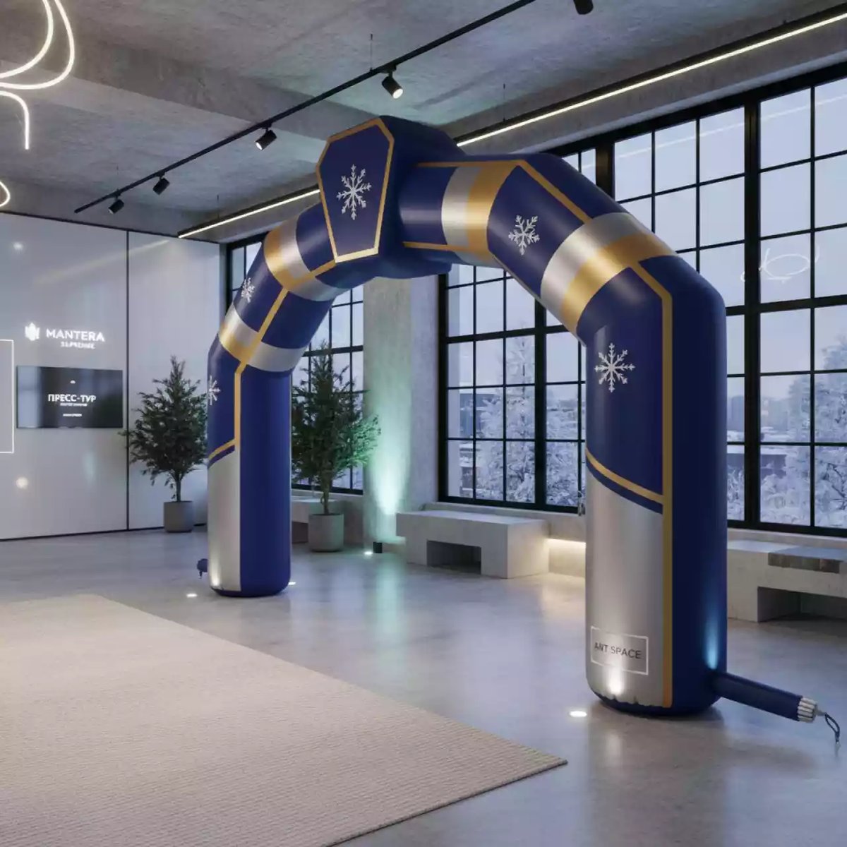 Аренда Ворота надувные в Mantera Supreme — ART SPACE