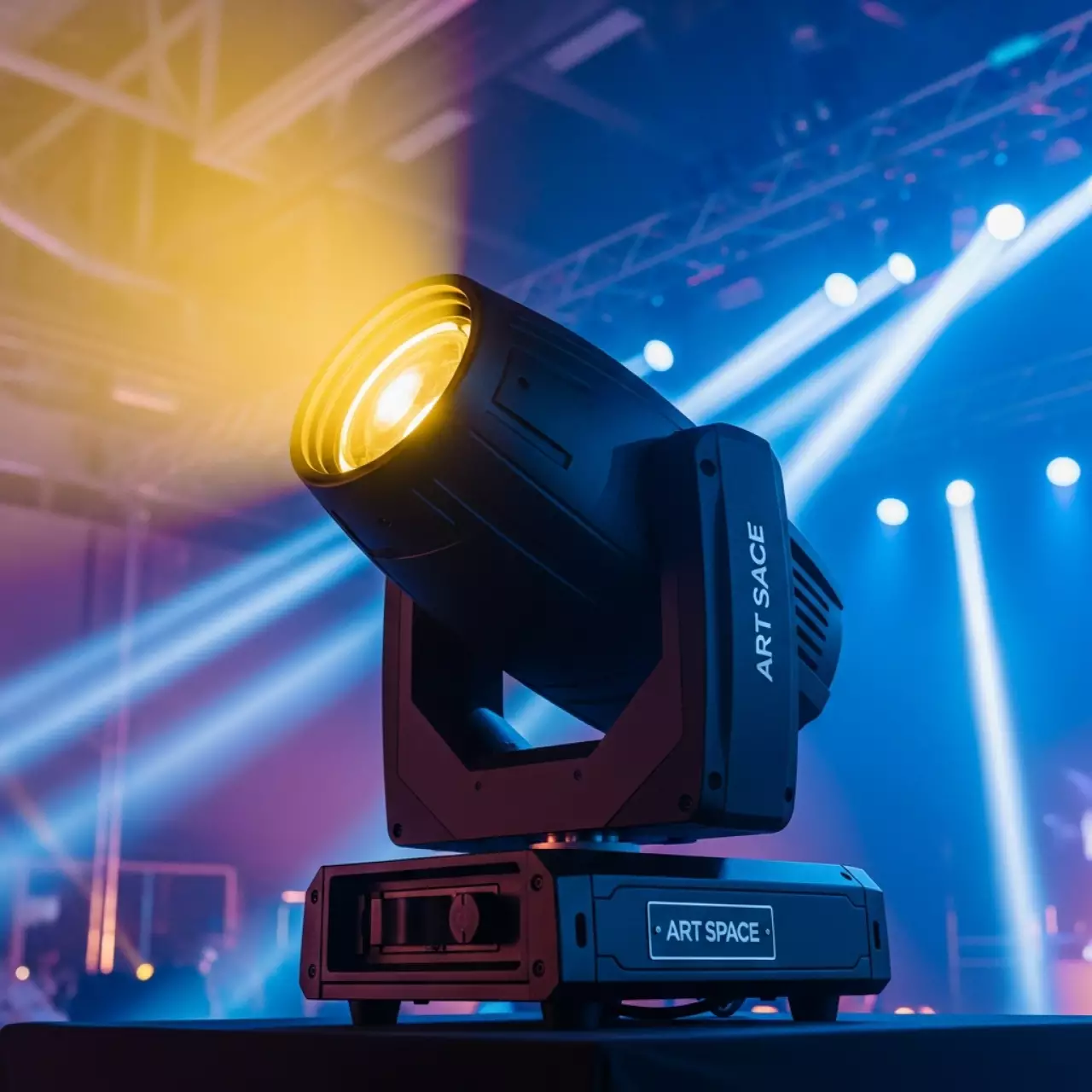 Аренда Вращающаяся голова Arena Blindo Wash Beam в ледовой арене «Шайба» — ART SPACE