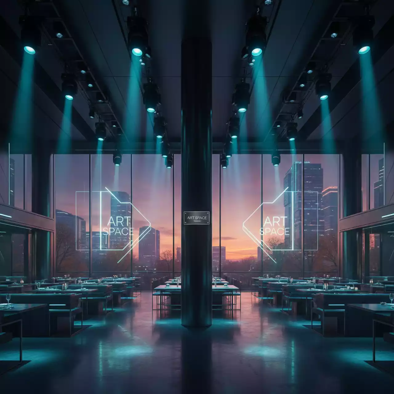 Аренда Вращающаяся голова Arolla Spot MP в ресторане «Магеллан» — ART SPACE