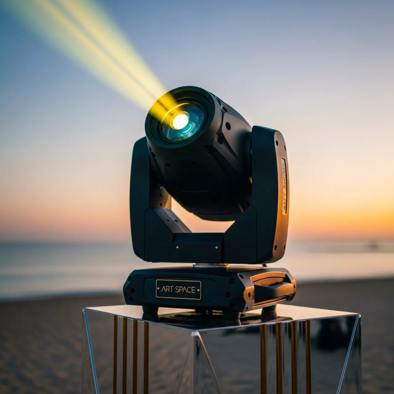 Аренда Вращающаяся голова DTS XR Spot CMY на пляже «Ривьера» — ART SPACE