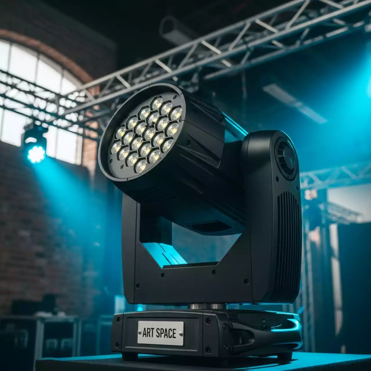 Аренда Вращающаяся голова TX 1940 zoom wash Light Sky 760 Вт в лофте «Студия 21» — ART SPACE