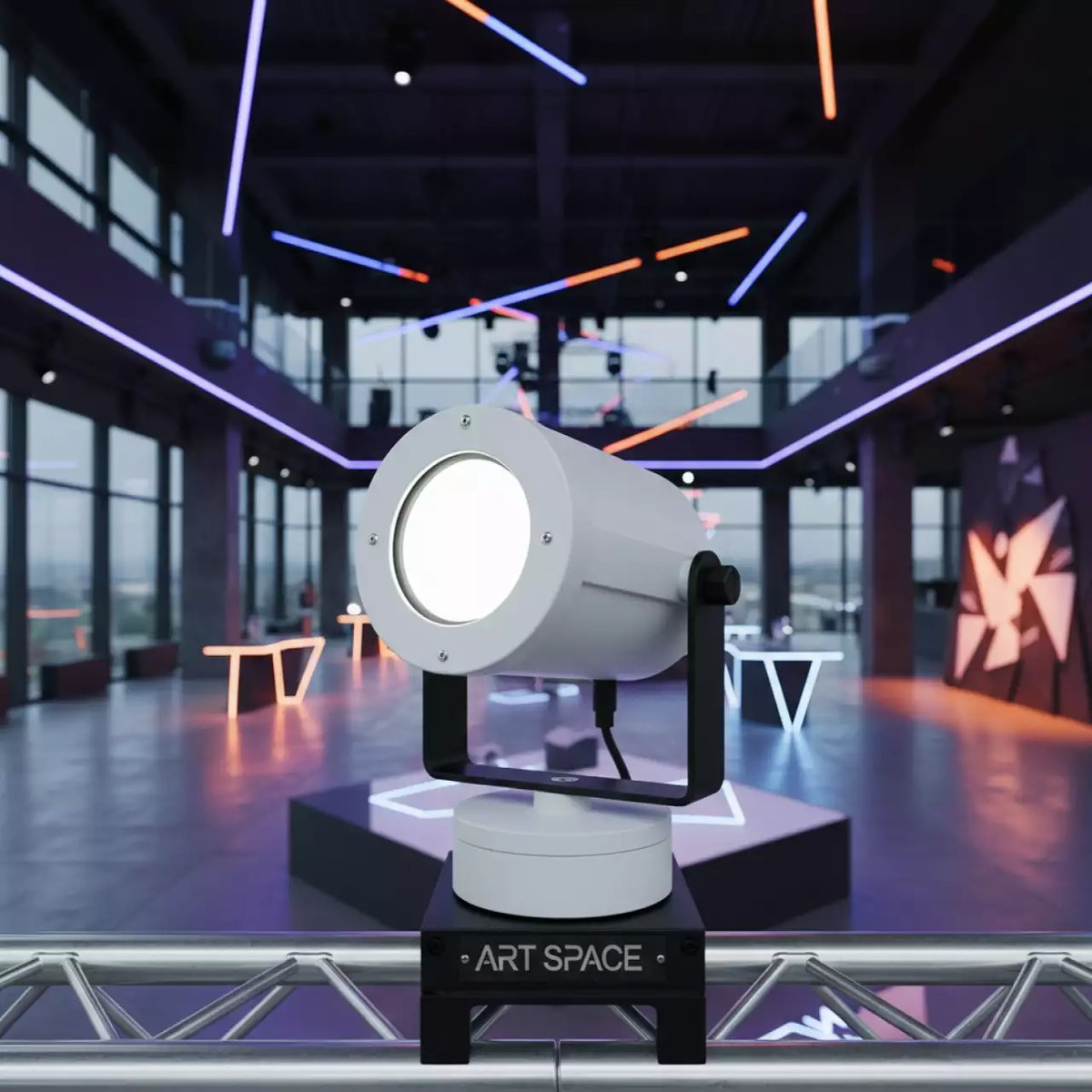 Аренда Вращающейся головы Dialighting Wash B Mini в ресторане «D.O.M» — ART SPACE