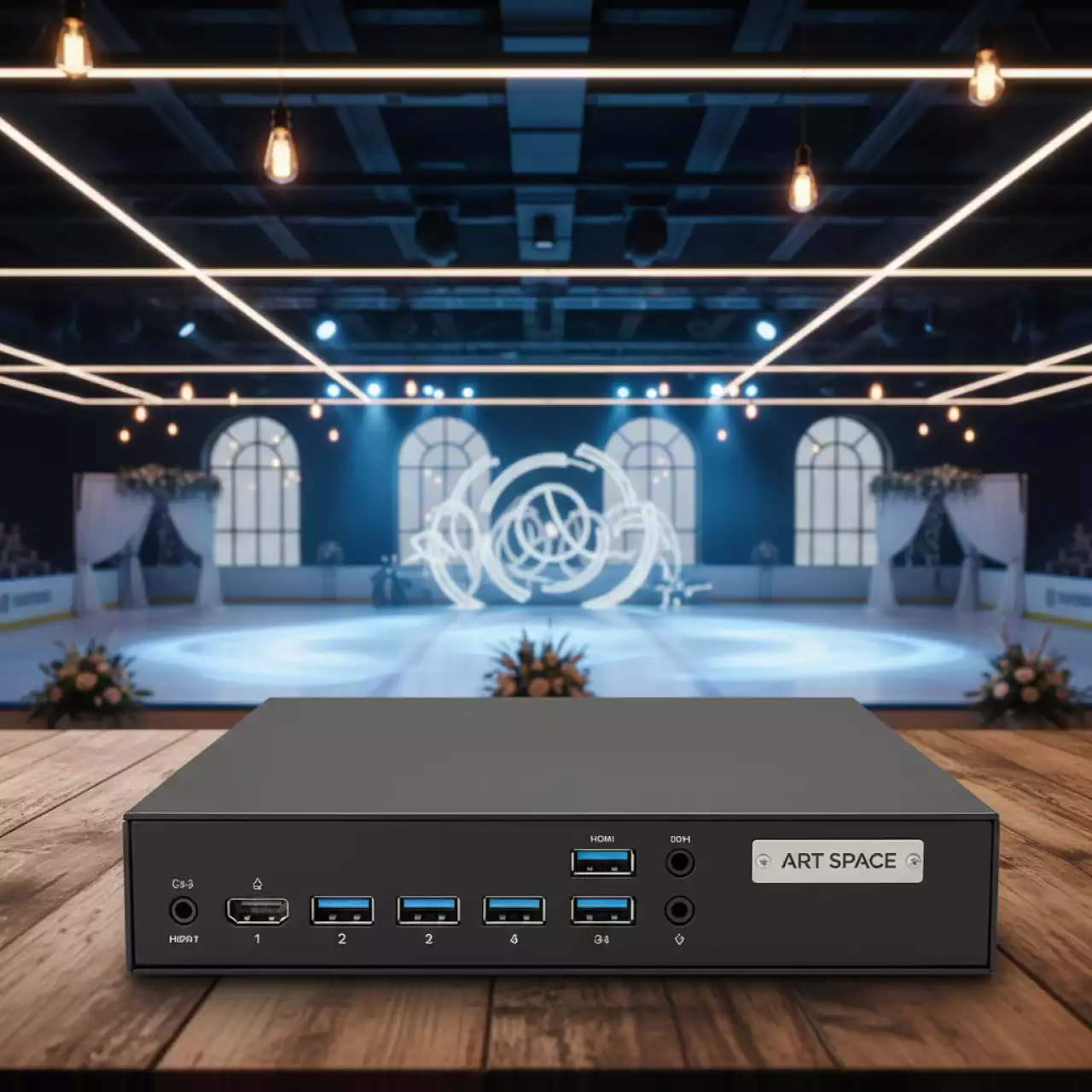 Аренда Вычислительный блок Компьютер OPS Geckotouch PC82RI3 в ледовой арене «Шайба» — ART SPACE