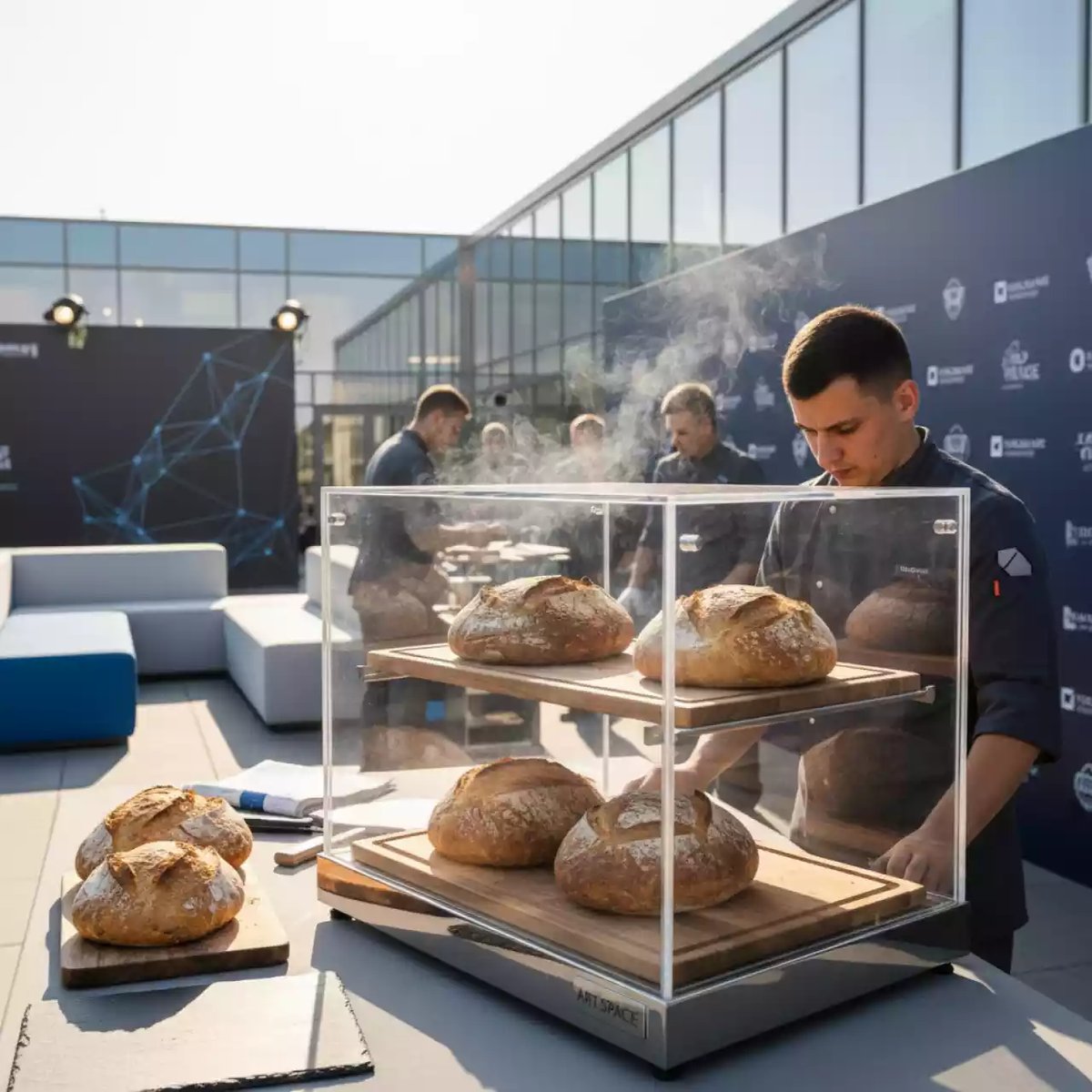 Аренда Выпечка хлеба кулинарное шоу в санатории «Металлург» — ART SPACE