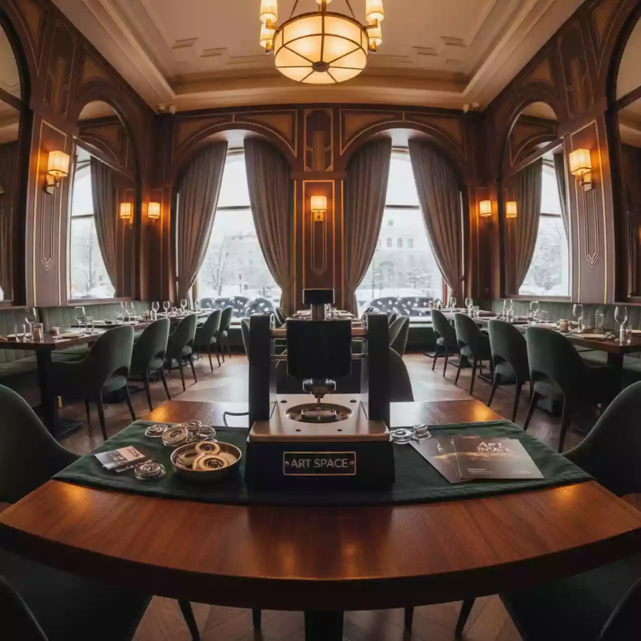 Аренда Вырубщик для значков Bulros R25 75 в ресторане «La Terrazza» — ART SPACE