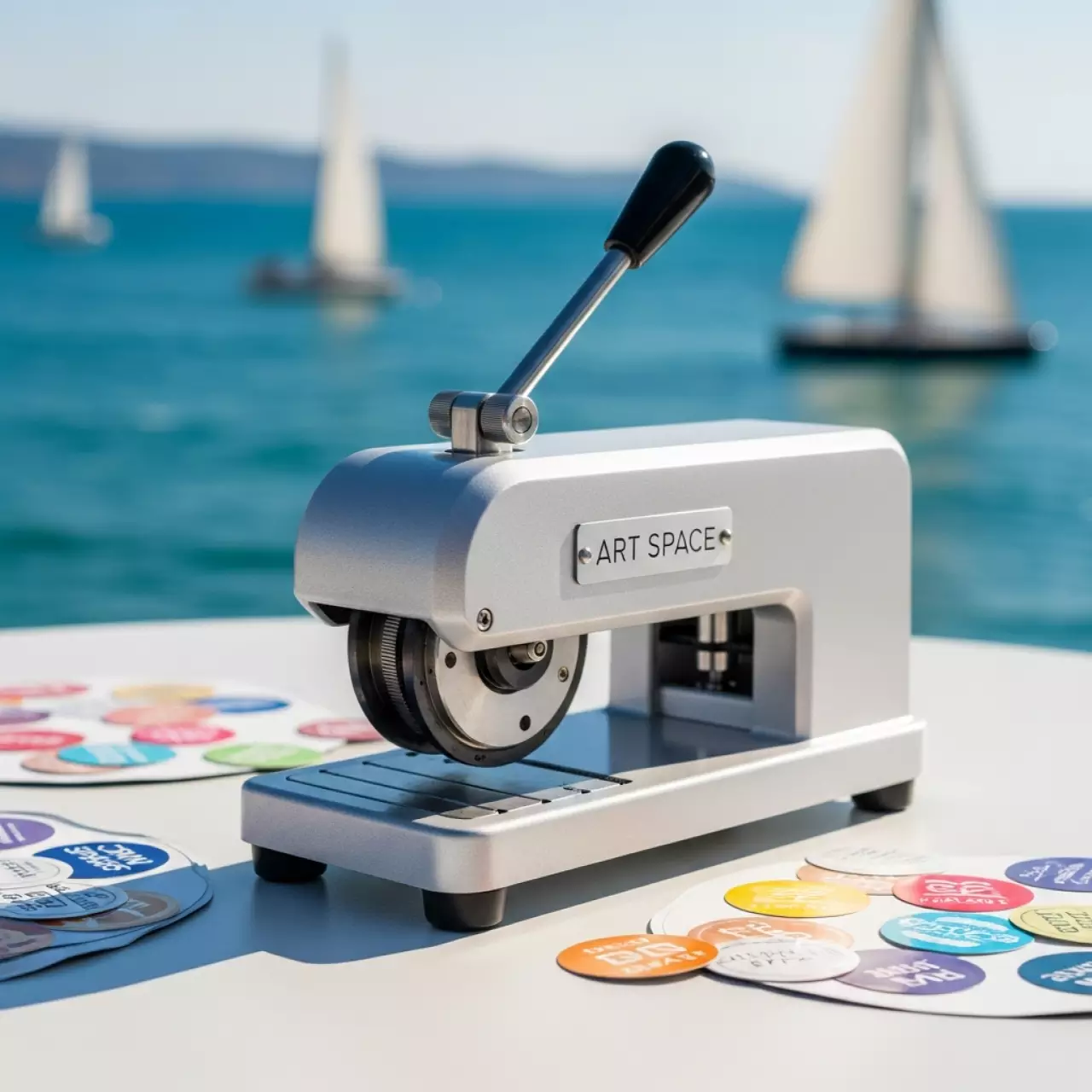 Аренда Вырубщик для значков Bulros R 37 на парусной регате (Сочи) — ART SPACE