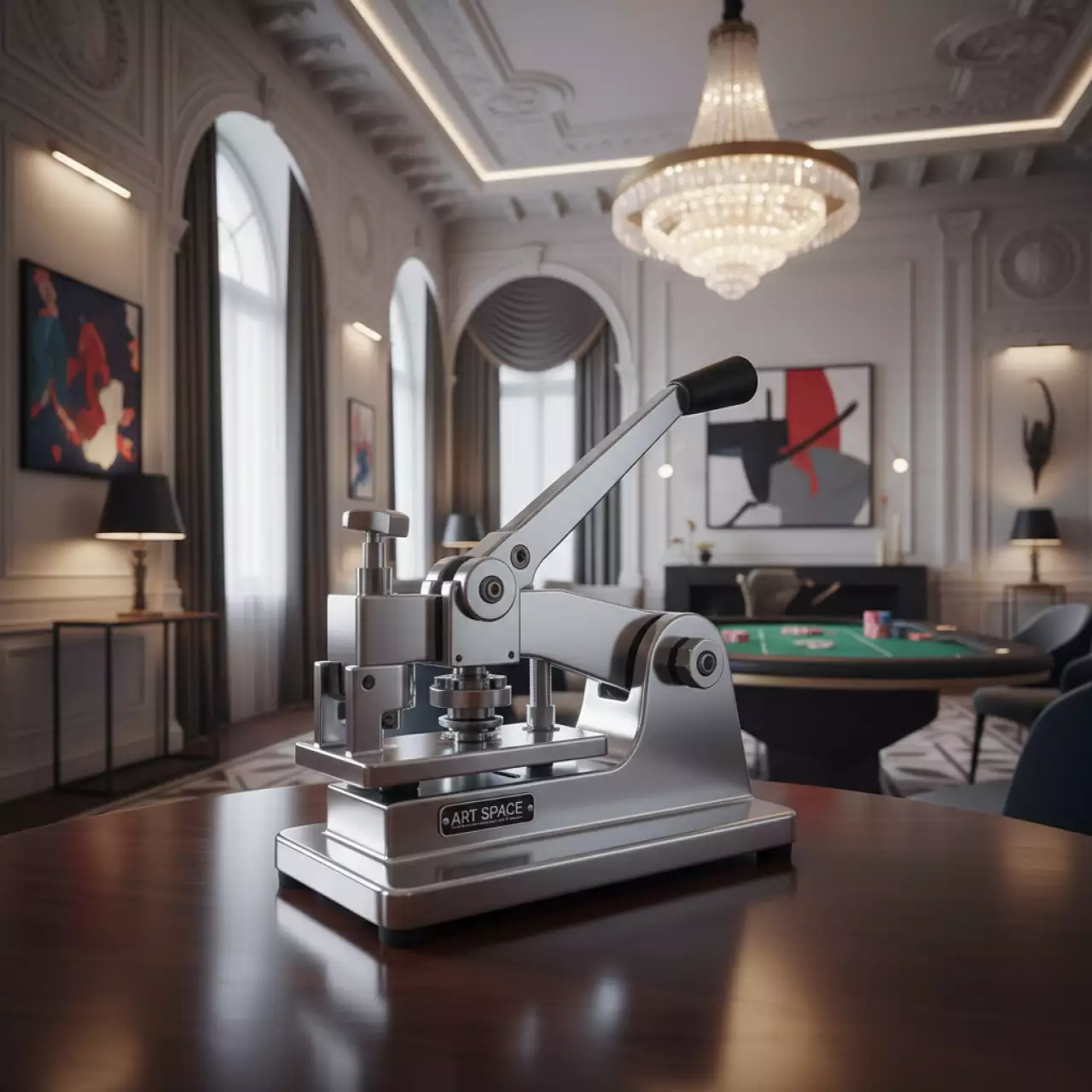 Аренда Вырубщик для значков Talent d 25 мм настольный в Rodina Grand Hotel & SPA — ART SPACE