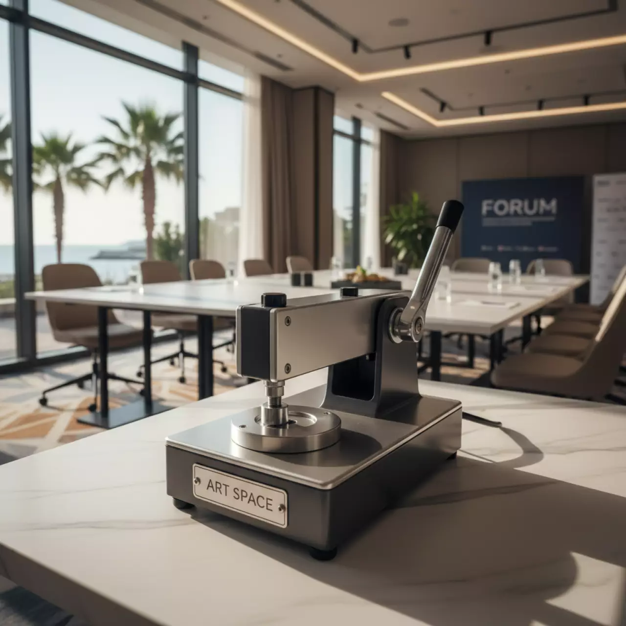 Аренда Вырубщик для значков Talent настольный d 32 мм в City Park Hotel Sochi — ART SPACE