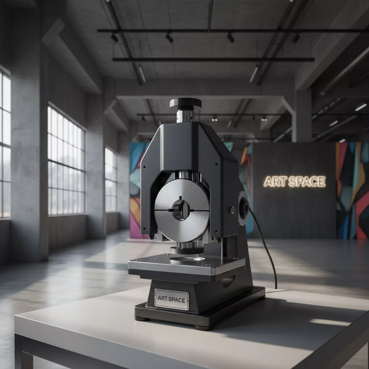 Аренда Вырубщик для значков Talent настольный d 56 мм в Alpha Sirius — ART SPACE