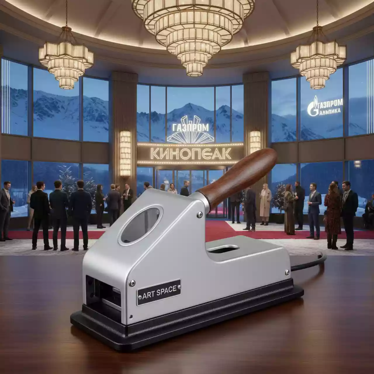 Аренда Вырубщик ID карт из картона Bulros ID 8860 на курорте «Газпром» (Альпика) — ART SPACE