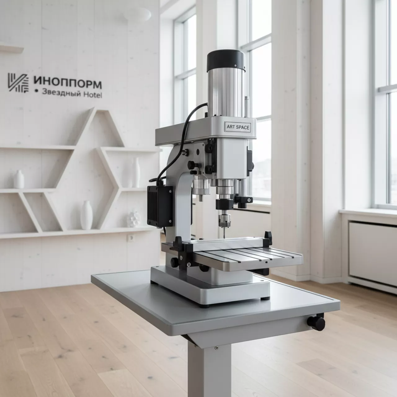 Аренда Вырубщик круглого отверстия Filepecker 1X с регулируемым столом в отеле «Звездный» — ART SPACE