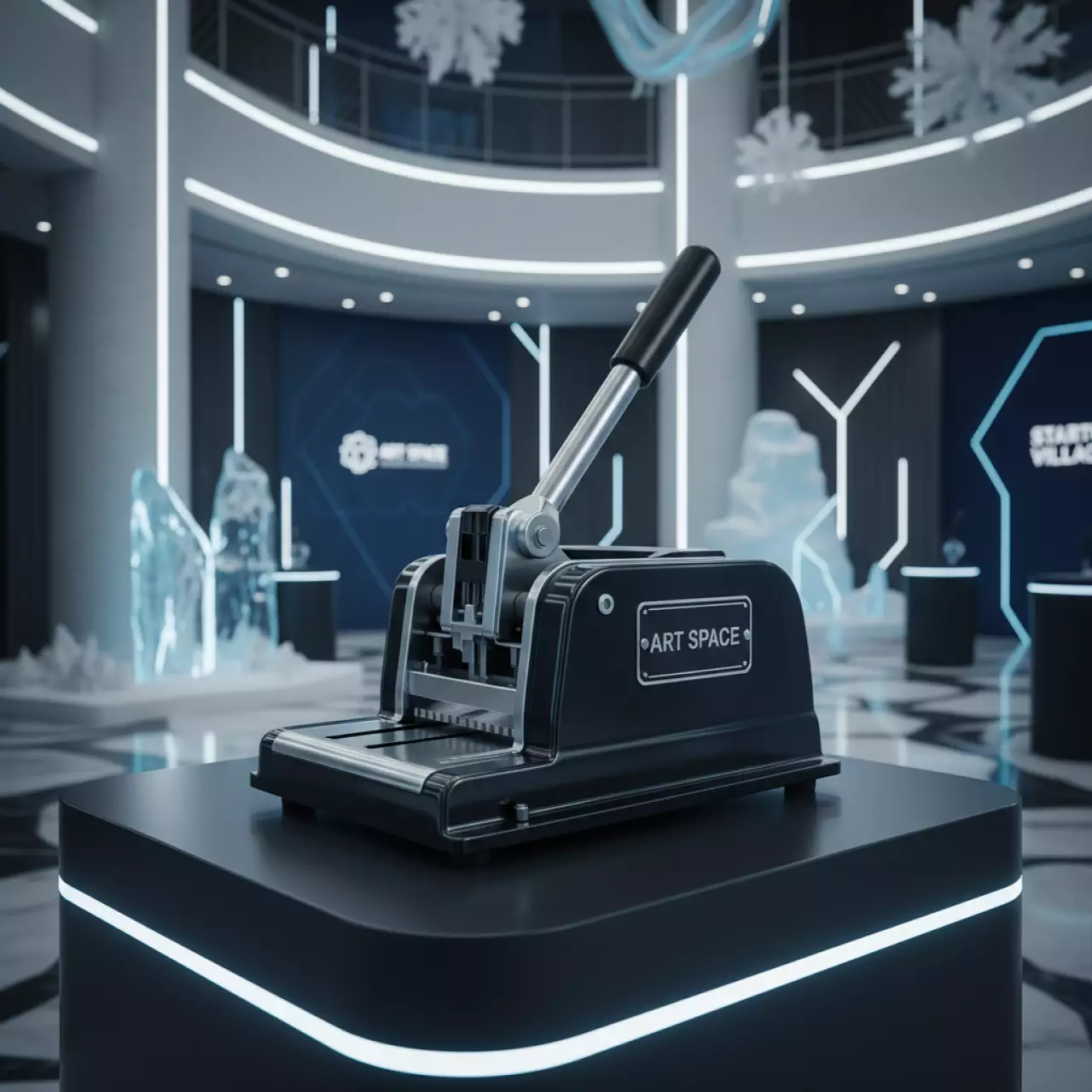 Аренда Вырубщик пластиковых карт BW5486A в отеле «Богатырь» — ART SPACE