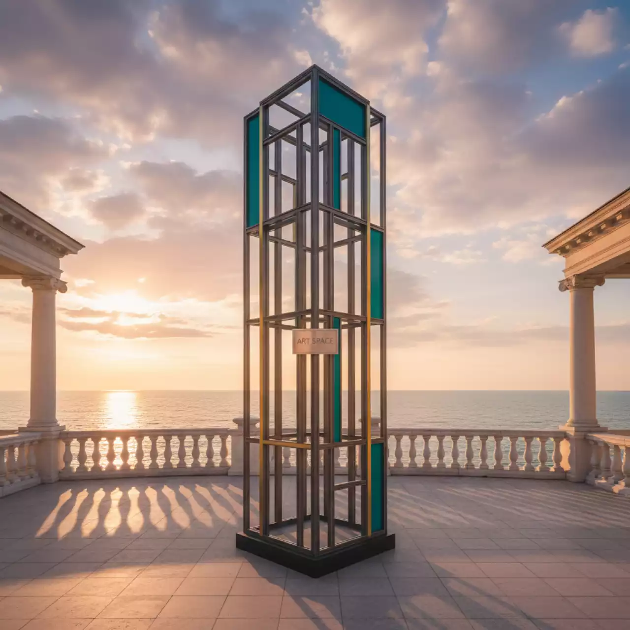 Аренда Вышка металлическая в санатории «Русь» — ART SPACE