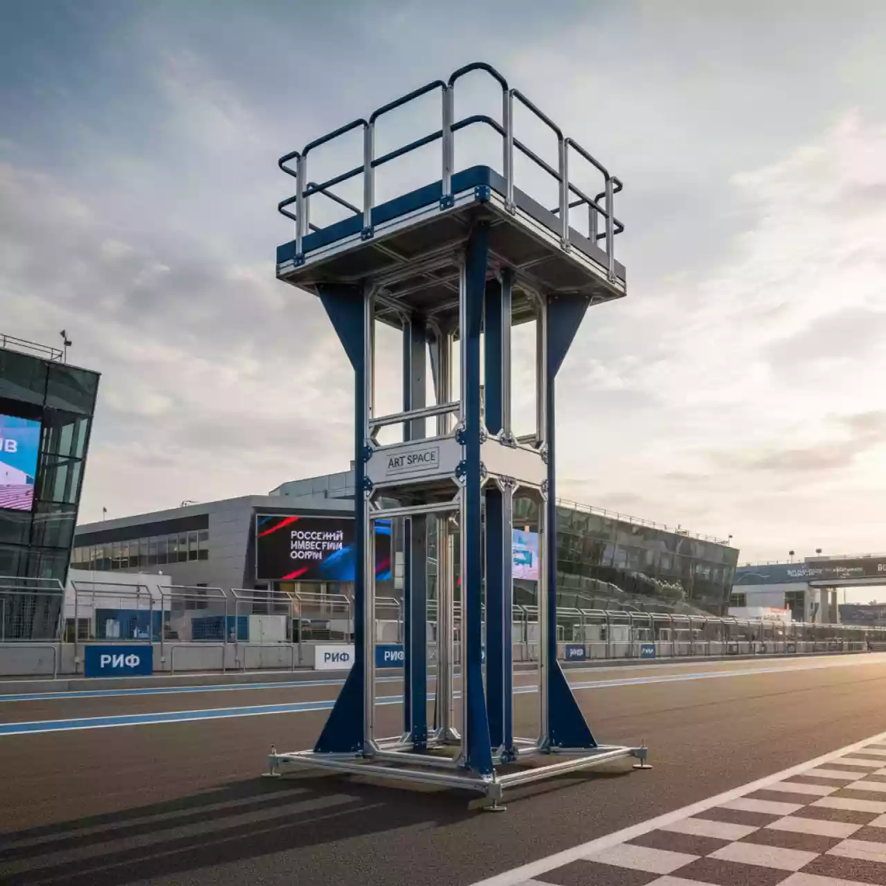 Аренда Вышки туры Peri Up Flex на Сочи Автодроме — ART SPACE