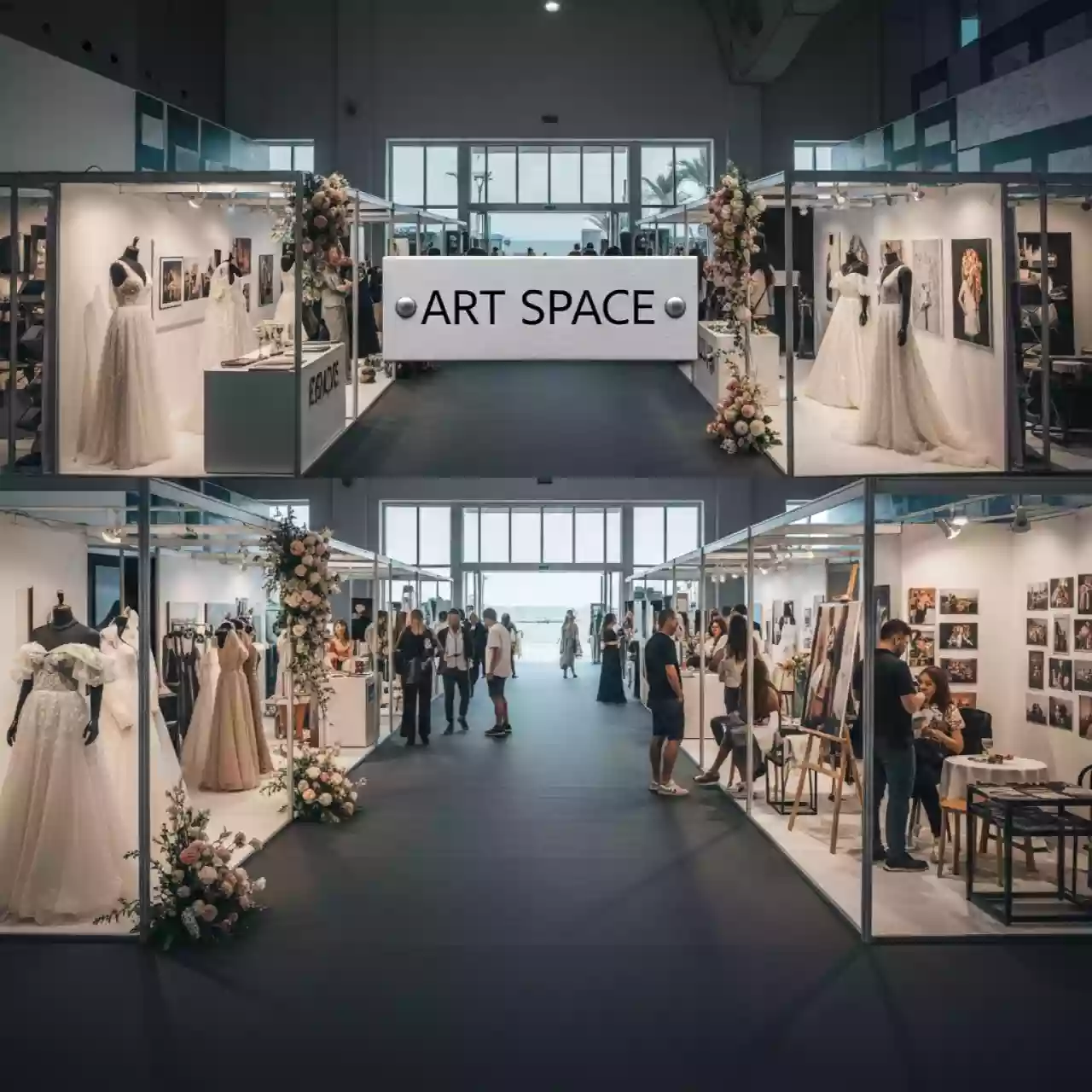 Аренда Выставка "Мир свадьбы и семьи" в пляжном комплексе VinoGrad — ART SPACE