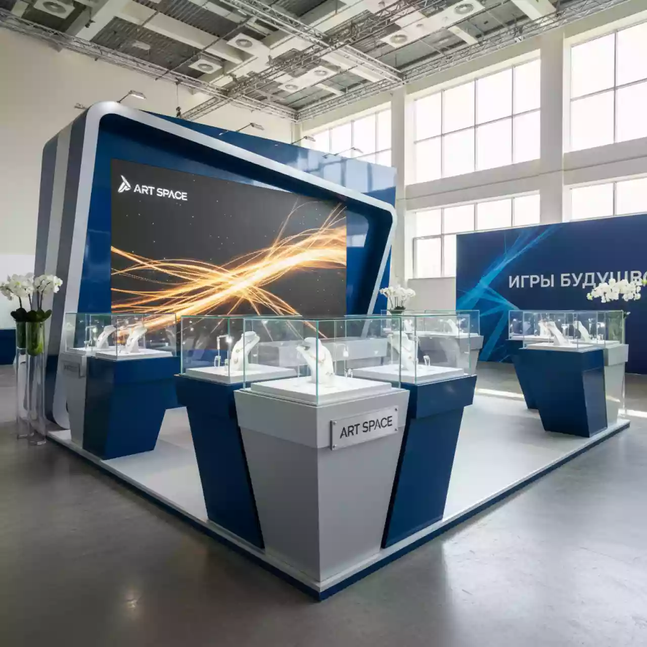 Аренда Выставочный стенд Kabarovsky Junwex в Imeretinskiy Hotel — ART SPACE