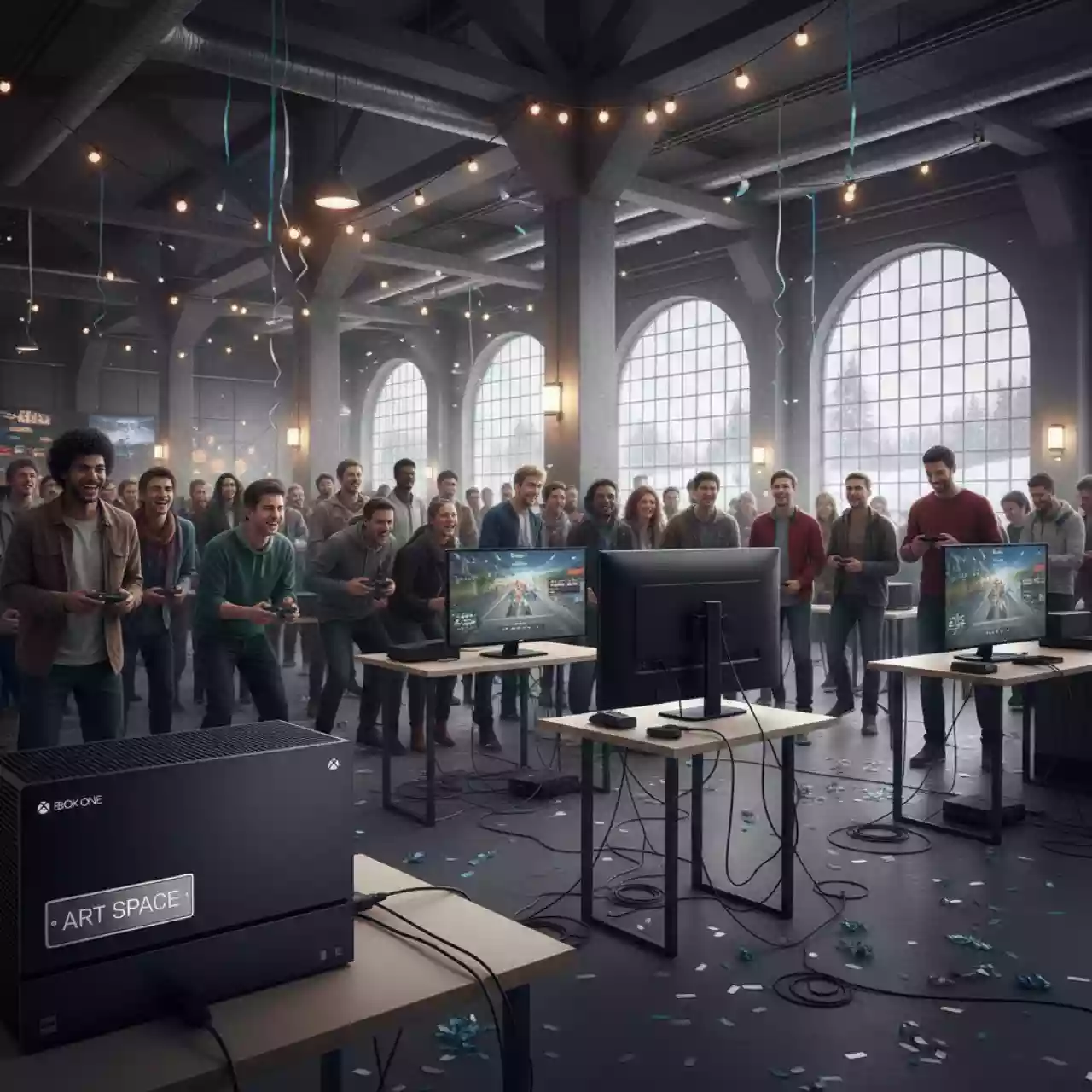 Аренда Xbox One и Xbox 360 в Ледовом дворце «Айсберг» — ART SPACE