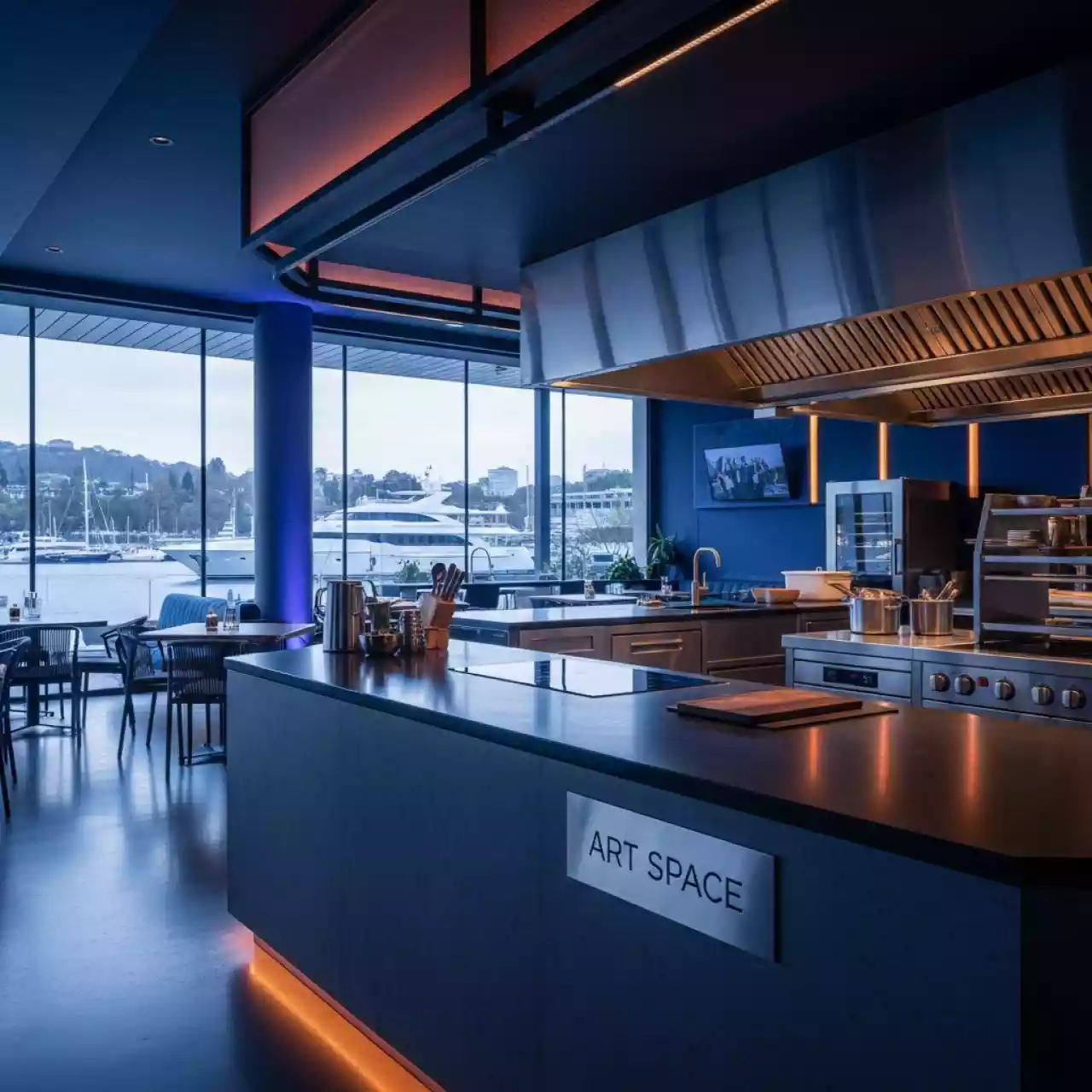 Аренда Яхт клуб Московский речной в ресторане «Brunello» — ART SPACE