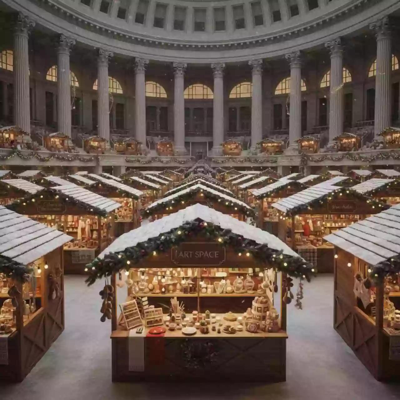 Аренда Ярмарка зимняя в Сириус Арене — ART SPACE