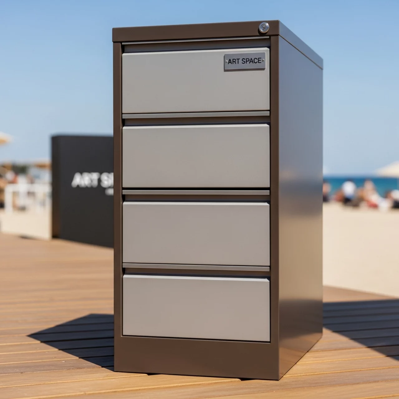 Аренда Ящичный шкаф Практик MDC A4 315 5 на пляже «Ривьера» — ART SPACE