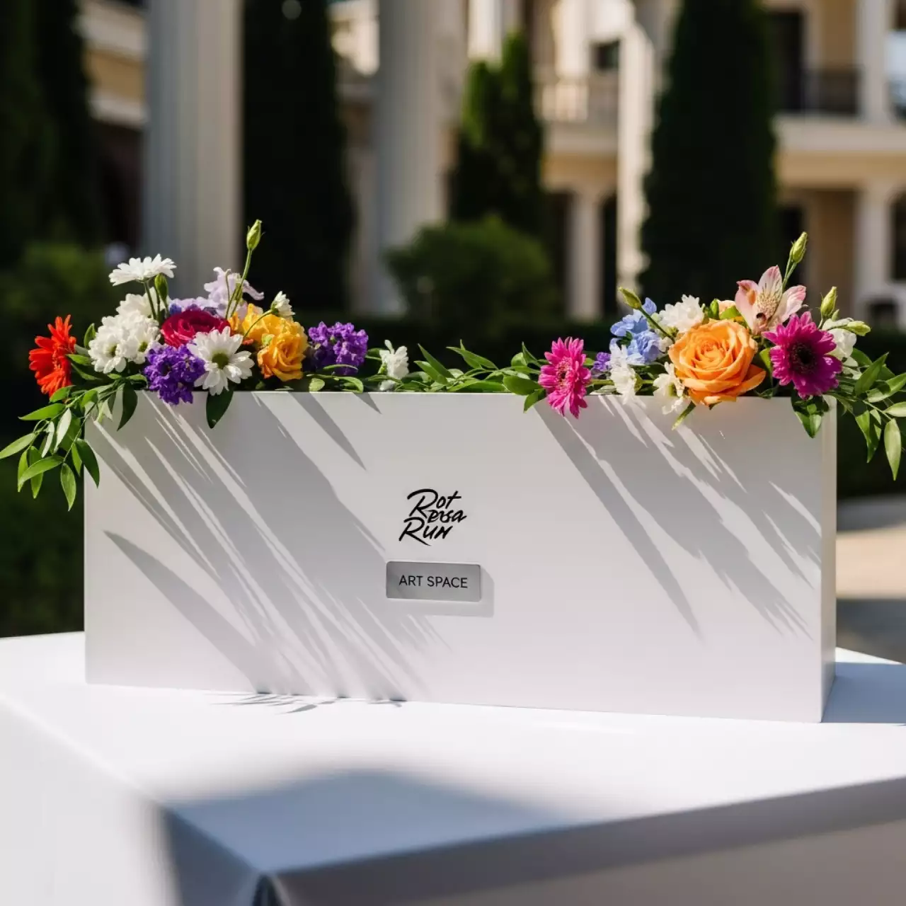 Аренда Ящик белый Grasse в санатории «Сочи» — ART SPACE