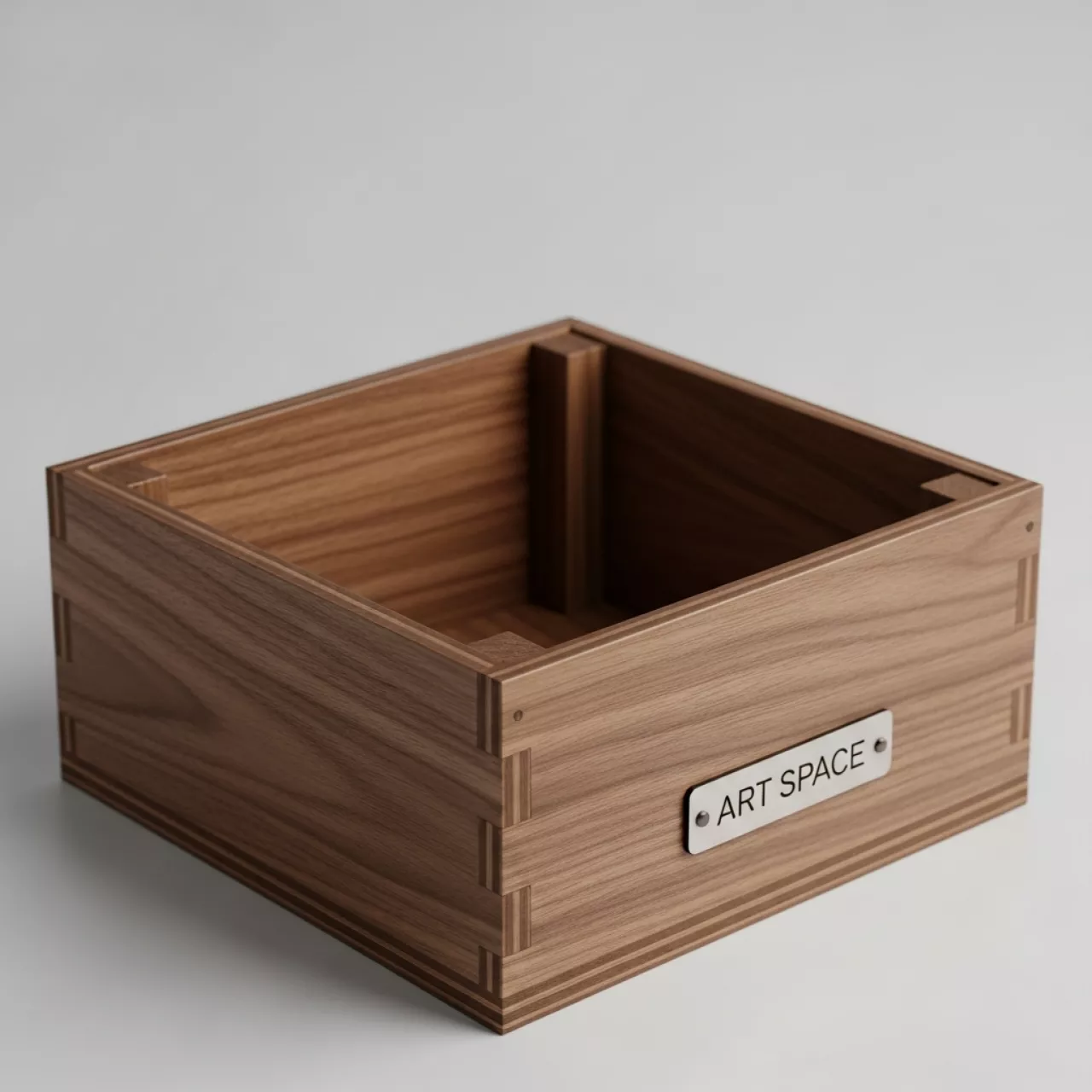 Аренда Ящик деревянный 10х25 см орех в Karat Resort — ART SPACE