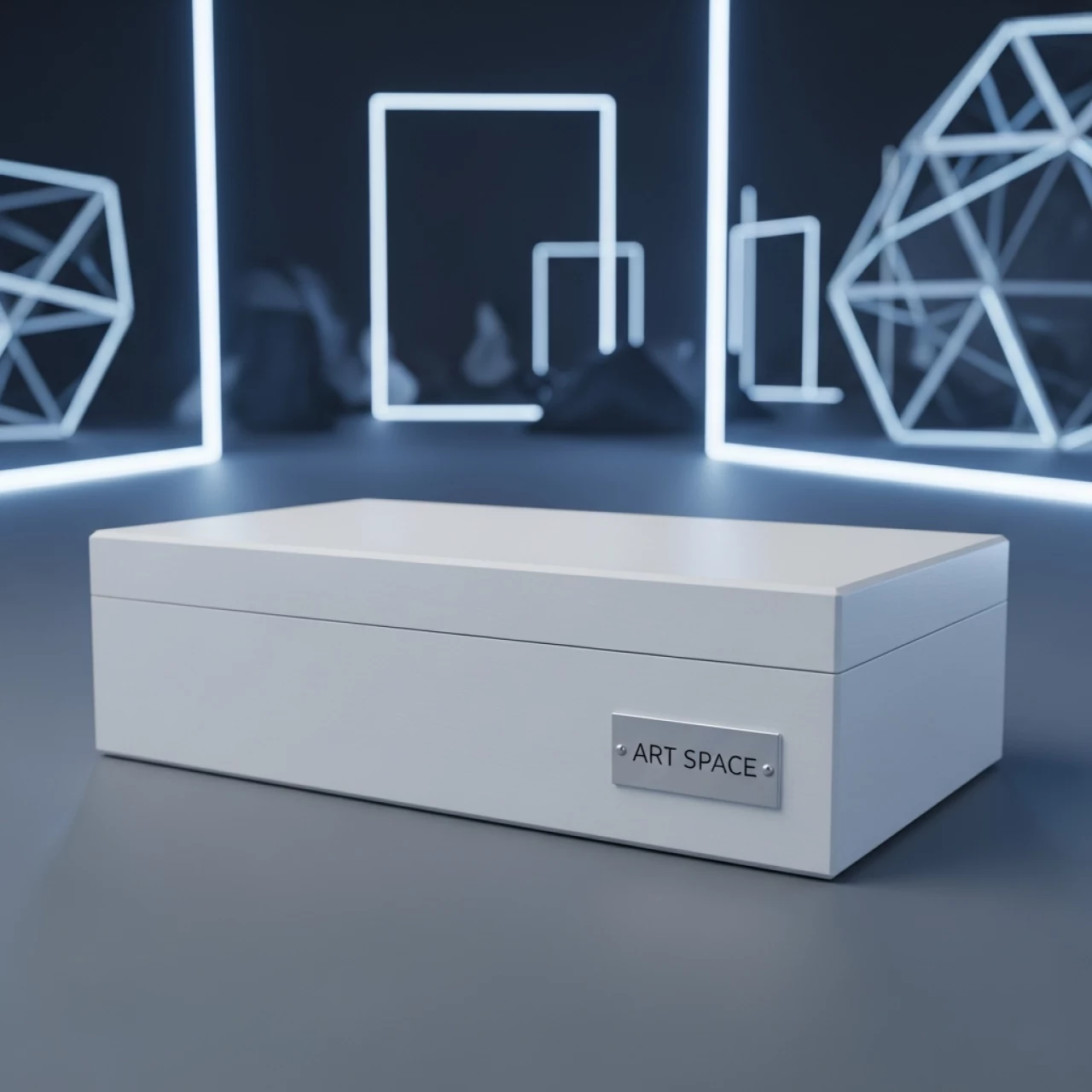 Аренда Ящик деревянный белый 30х15х23 см в парке «Ривьера» — ART SPACE