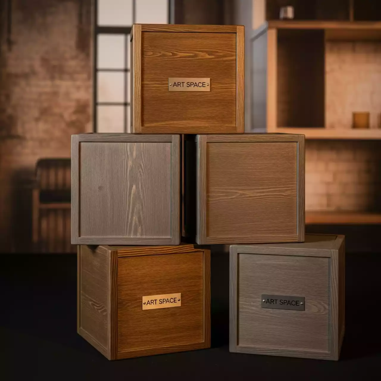 Аренда Ящик деревянный малый в санатории «Заполярье» — ART SPACE