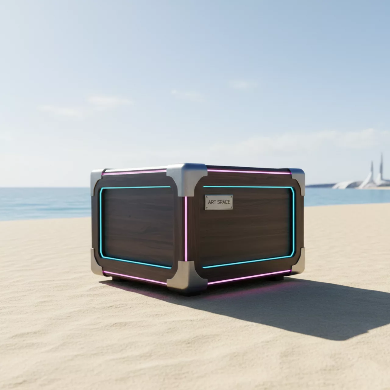 Аренда Ящик деревянный на пляже «Ривьера» — ART SPACE