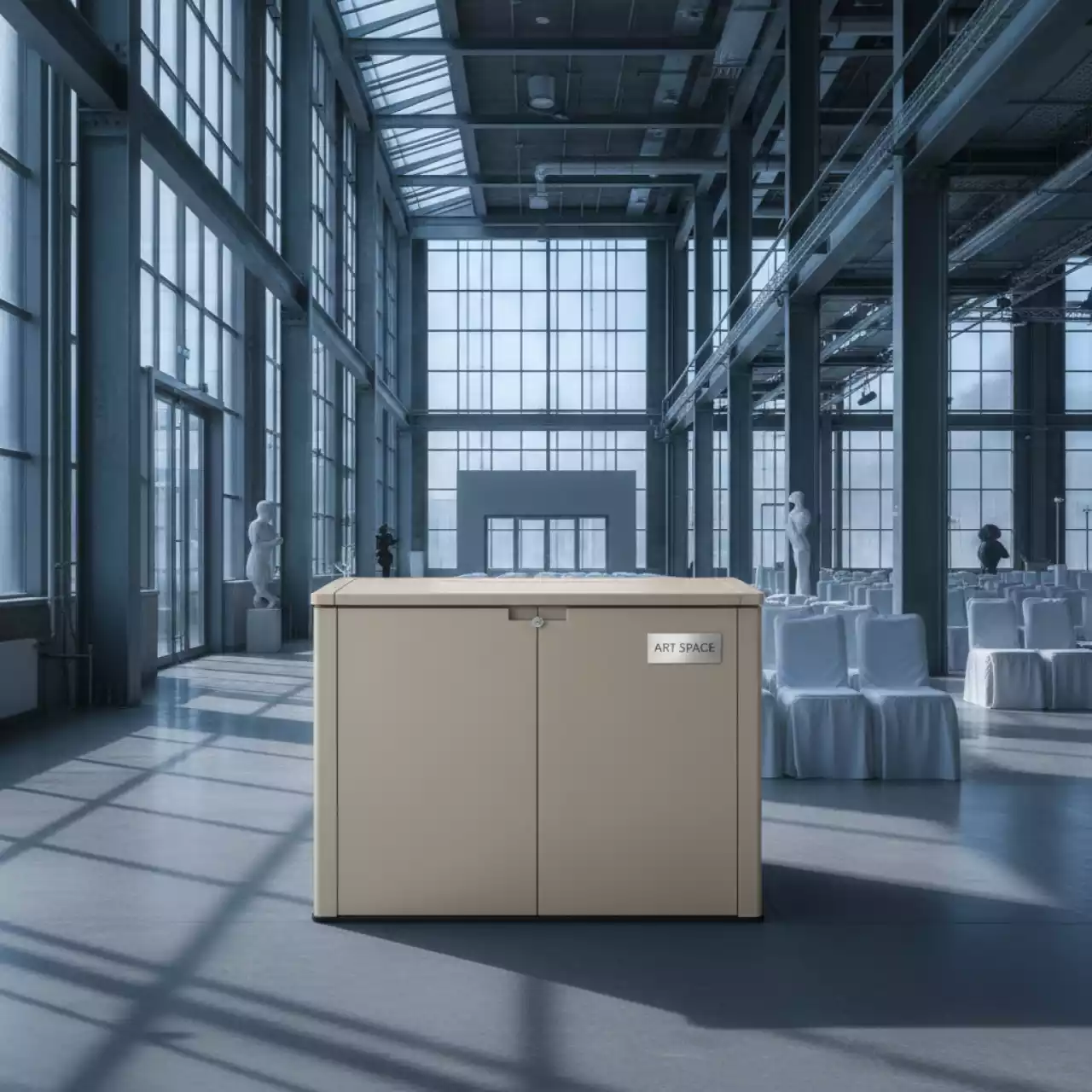 Аренда Ящик шкаф Store it out Max 1200 л бежевый в Red Arena — ART SPACE