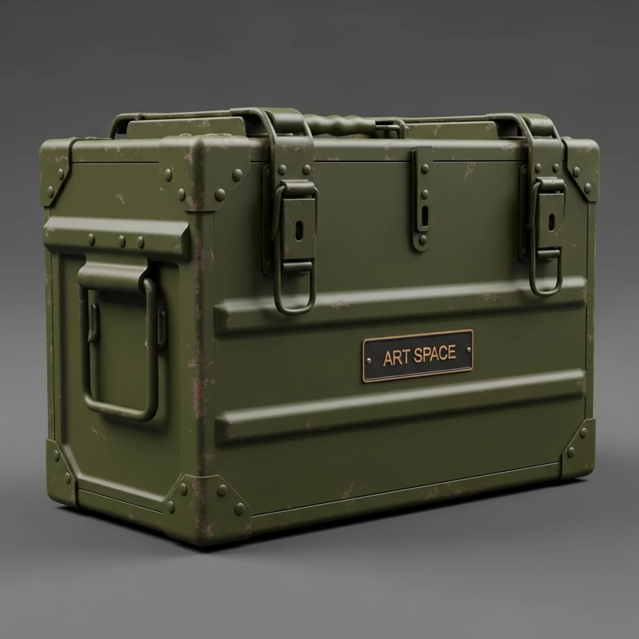 Аренда Ящик зеленый армейский на Сочи Автодроме — ART SPACE