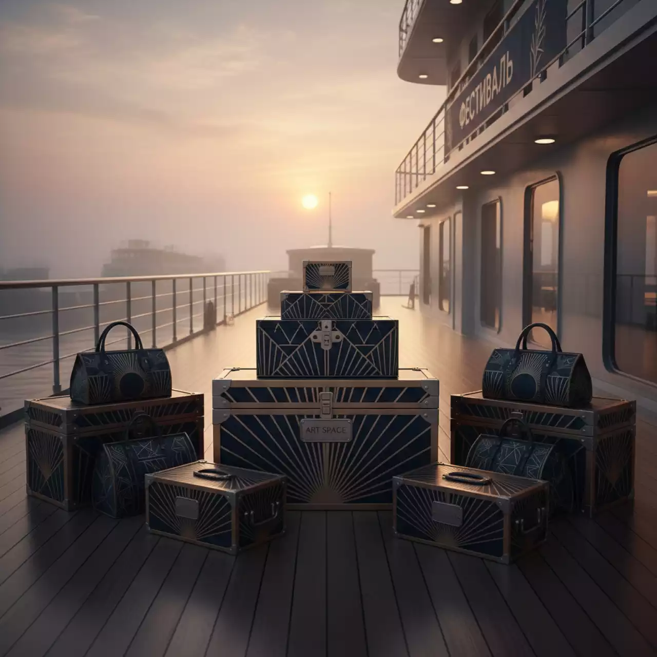 Аренда Ящики сумки органайзеры на теплоходе «Дагомыс» — ART SPACE