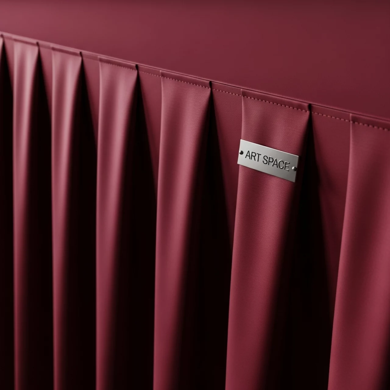 Аренда Юбка фуршетная бордовая 5,8 м в Mantera Supreme — ART SPACE