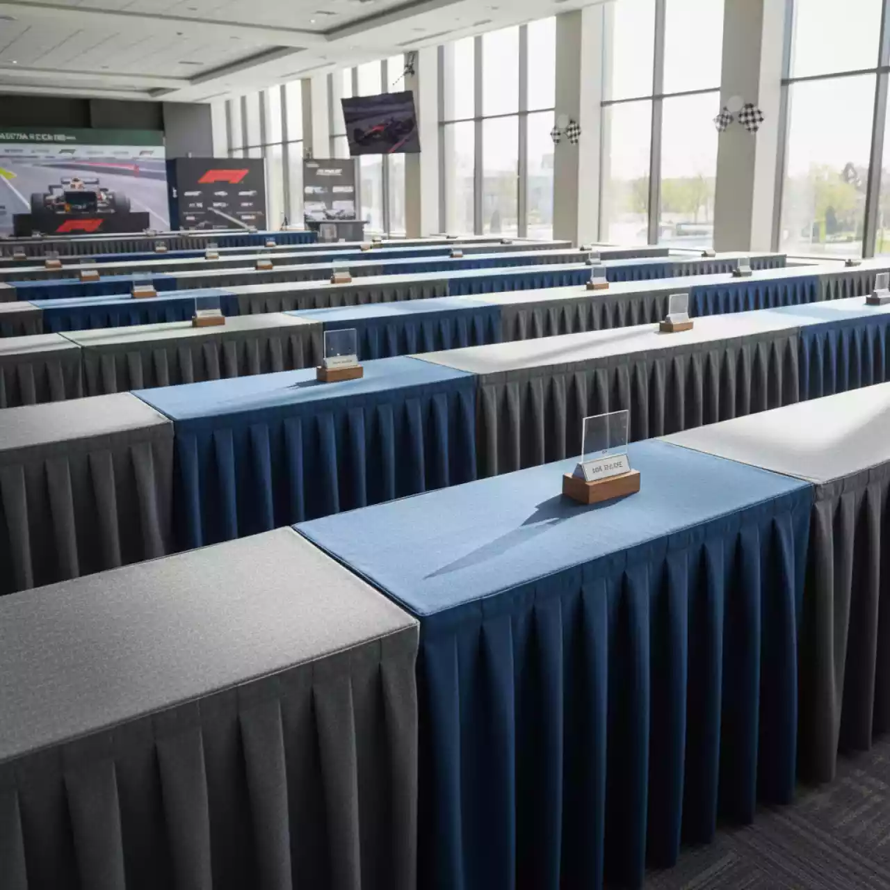 Аренда Юбки для столов для конференций в отеле «Богатырь» — ART SPACE