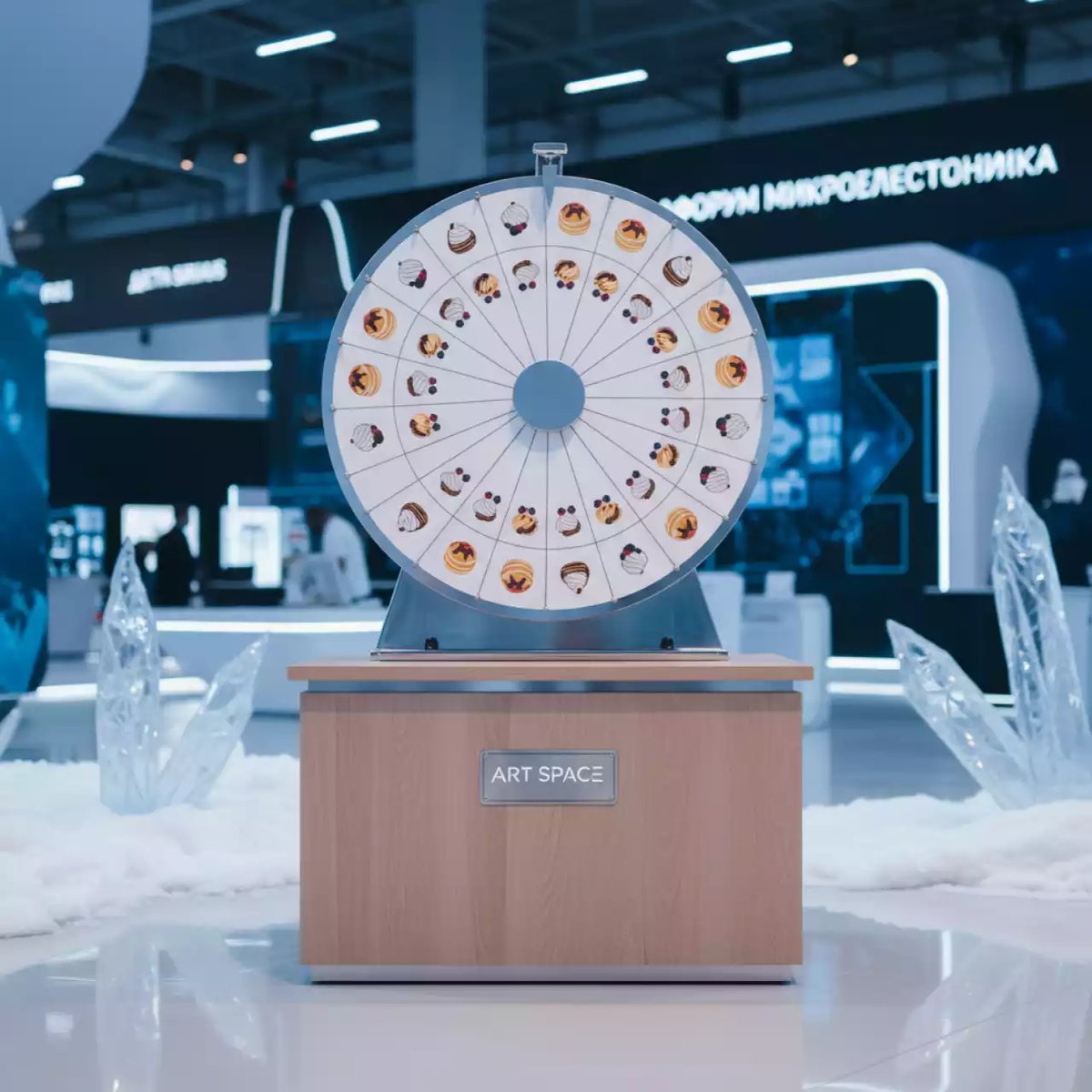 Аренда Забава блинная лотерея в Delta Sirius — ART SPACE