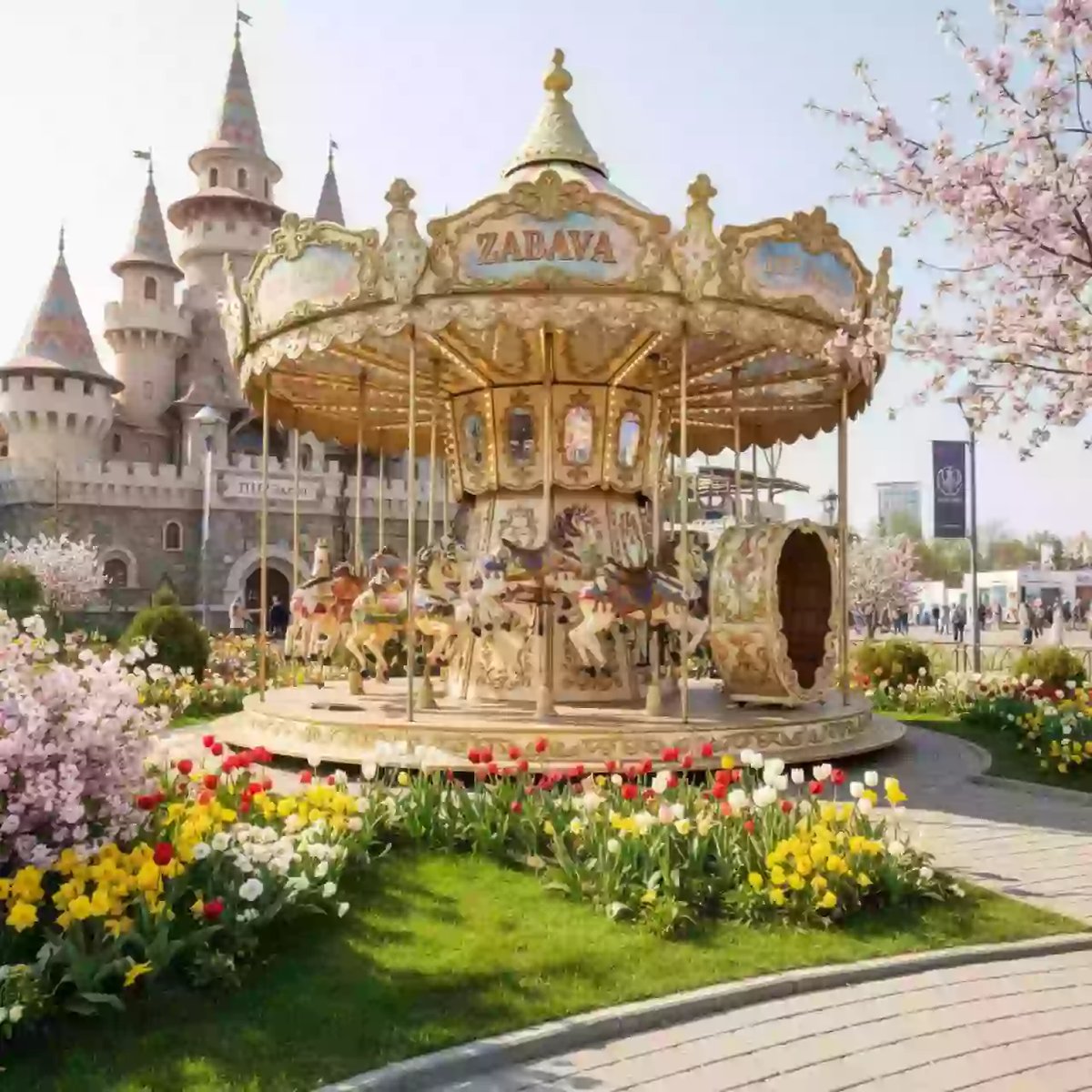 Аренда Забава карусель в отеле «Богатырь» — ART SPACE