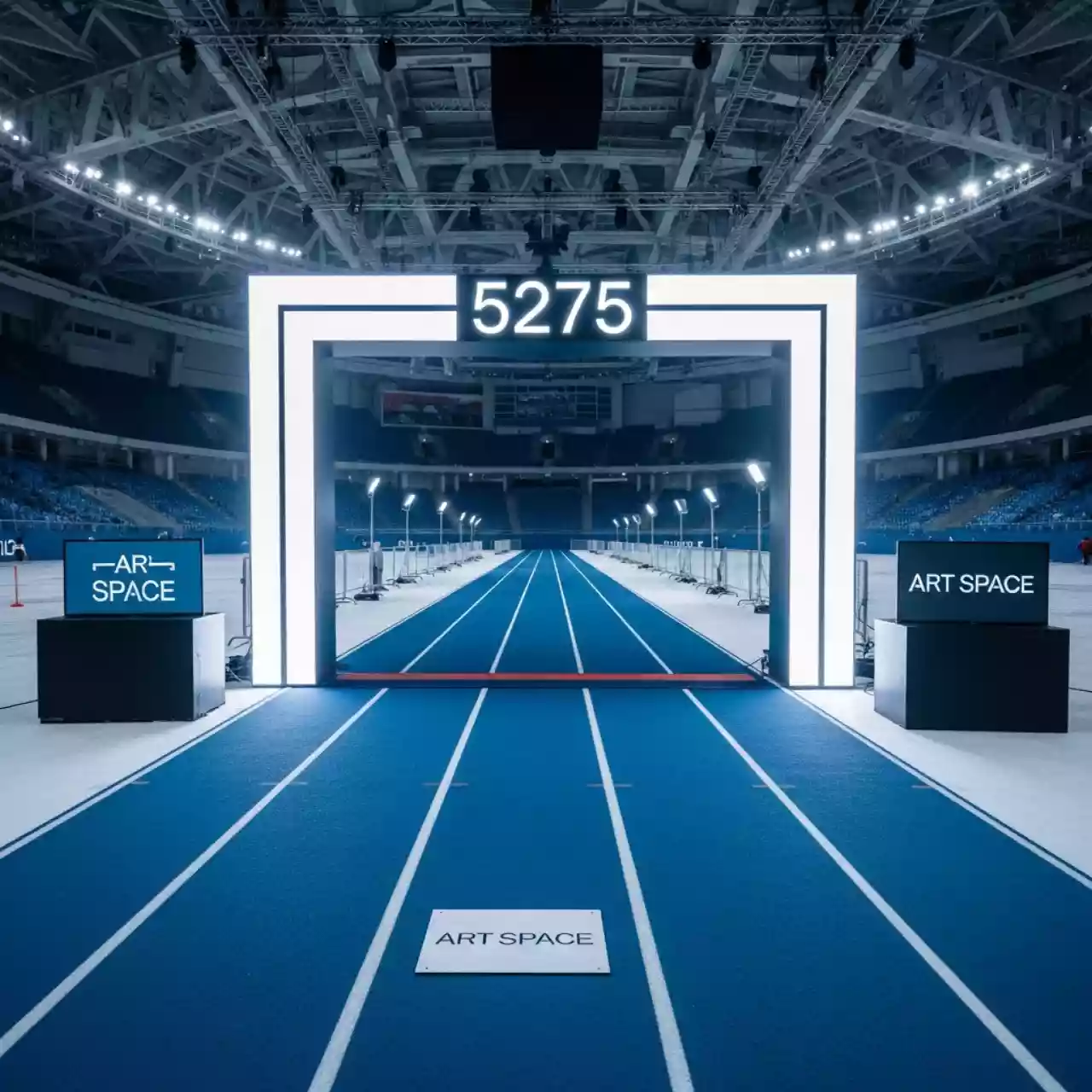 Аренда Забег благотворительный 5275 в ледовом дворце «Роза Хутор» — ART SPACE
