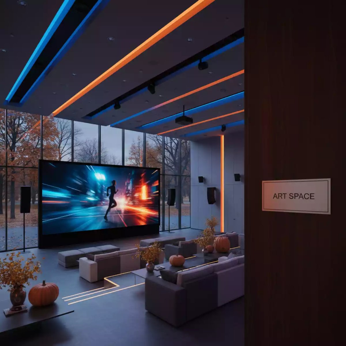 Аренда Забег ночной в банкетном зале «Дельфин» — ART SPACE