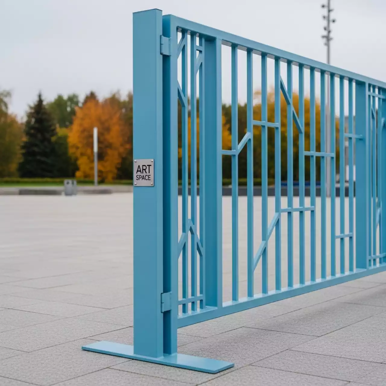 Аренда Забор Лазурный в Маринс Парк Отеле — ART SPACE