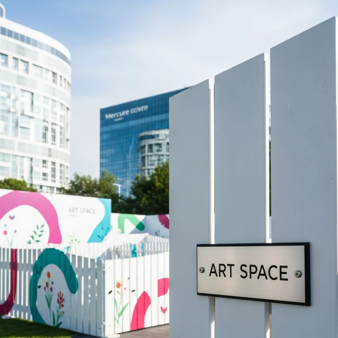 Аренда Заборы ограждения Mercure Сочи Центр — ART SPACE