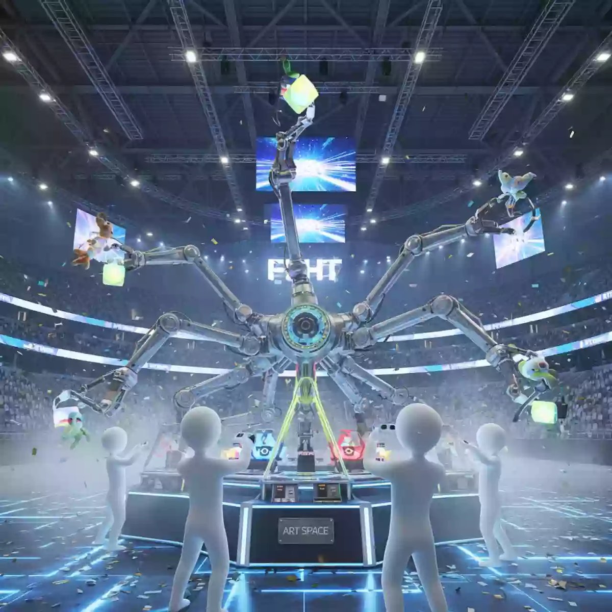 Аренда Задание Многорукая пила на арене «Фишт» — ART SPACE