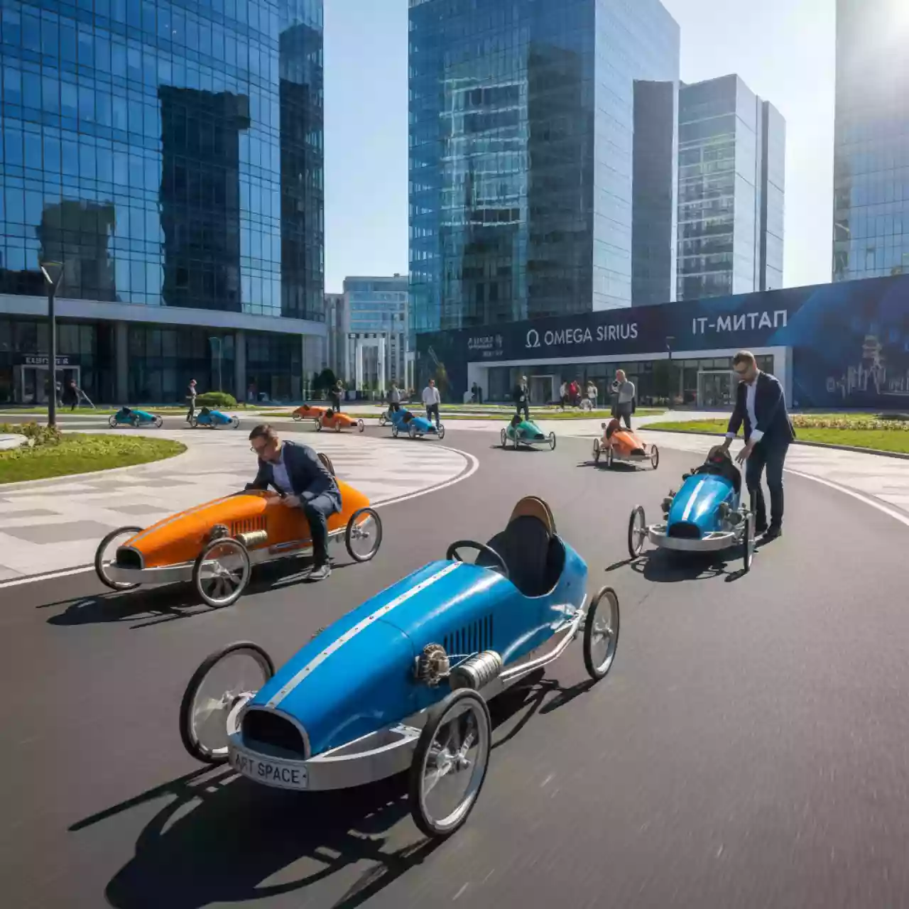 Аренда Заезды Soap Box в Omega Sirius — ART SPACE