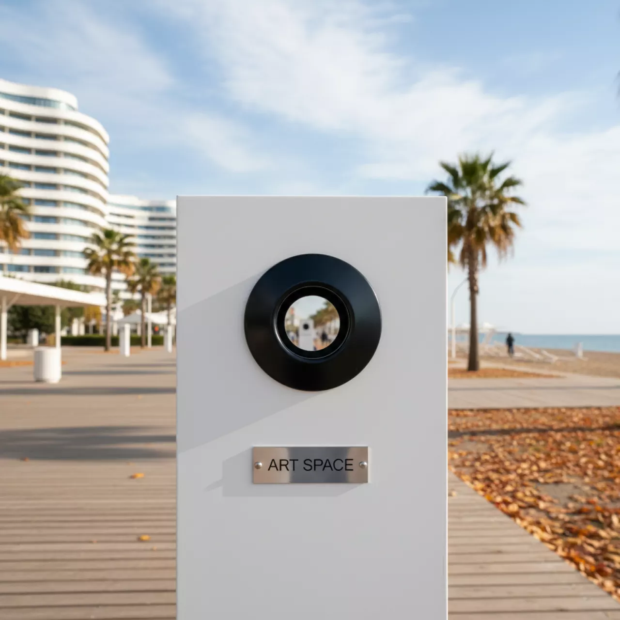 Аренда Заглушка пластиковая под отверстие черная на пляже «Мандарин» — ART SPACE