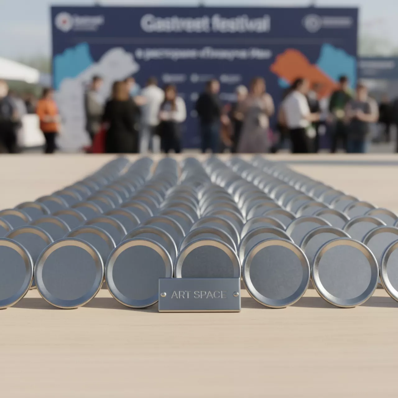 Аренда Заготовки для магнитных бутылочных открывалок Talent d65 мм 100 штук в ресторане «Плакучая Ива» — ART SPACE