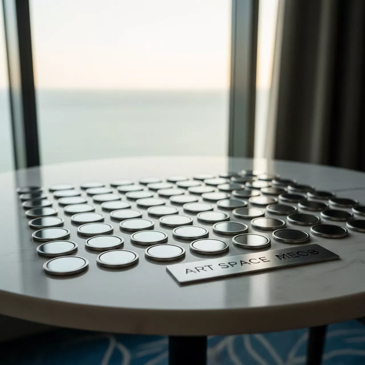 Аренда Заготовки для значков D 32 мм металл булавка 200 штук в отеле Hyatt Regency Sochi — ART SPACE