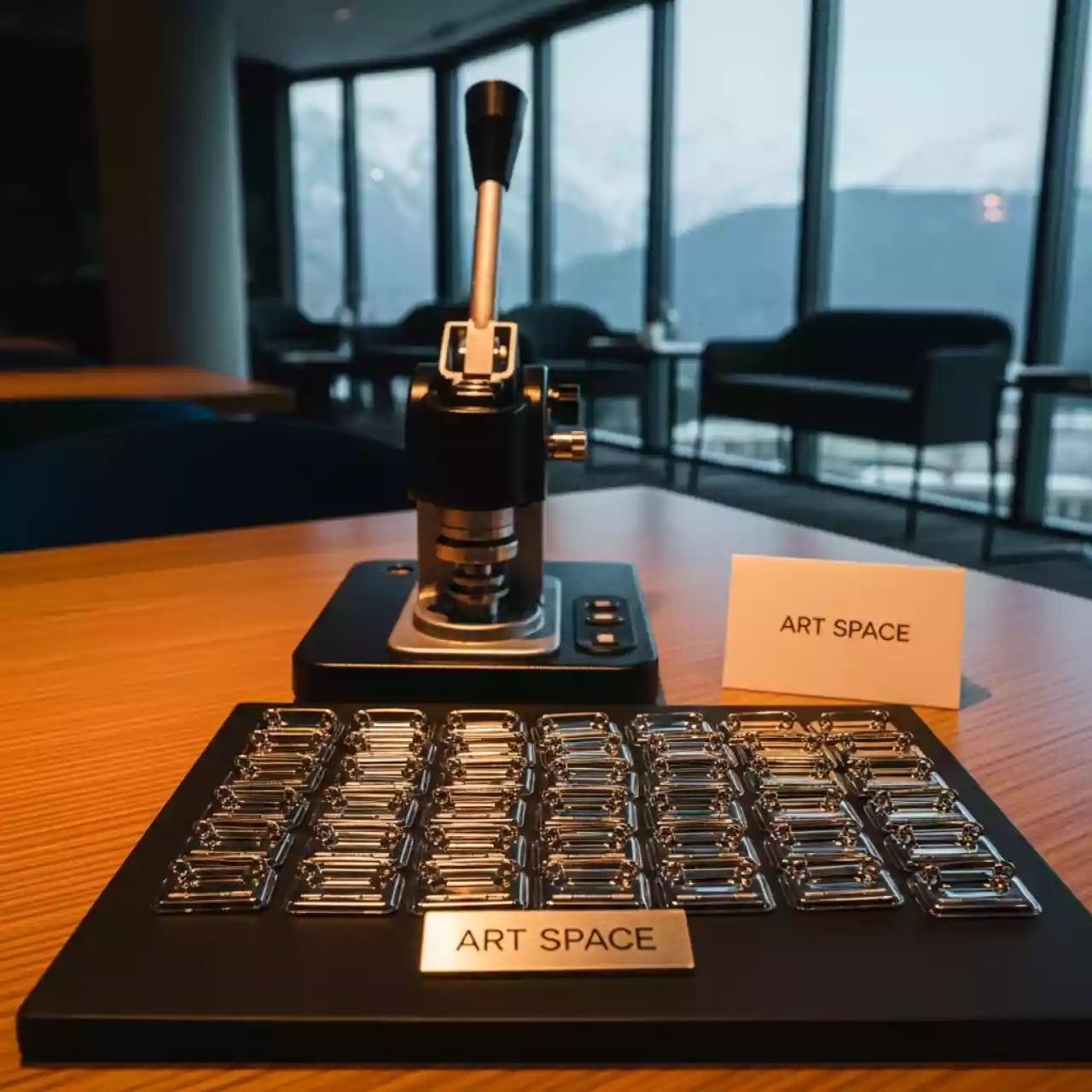 Аренда Заготовки для значков D 37 мм металл булавка 200 штук в Courtyard by Marriott Sochi — ART SPACE