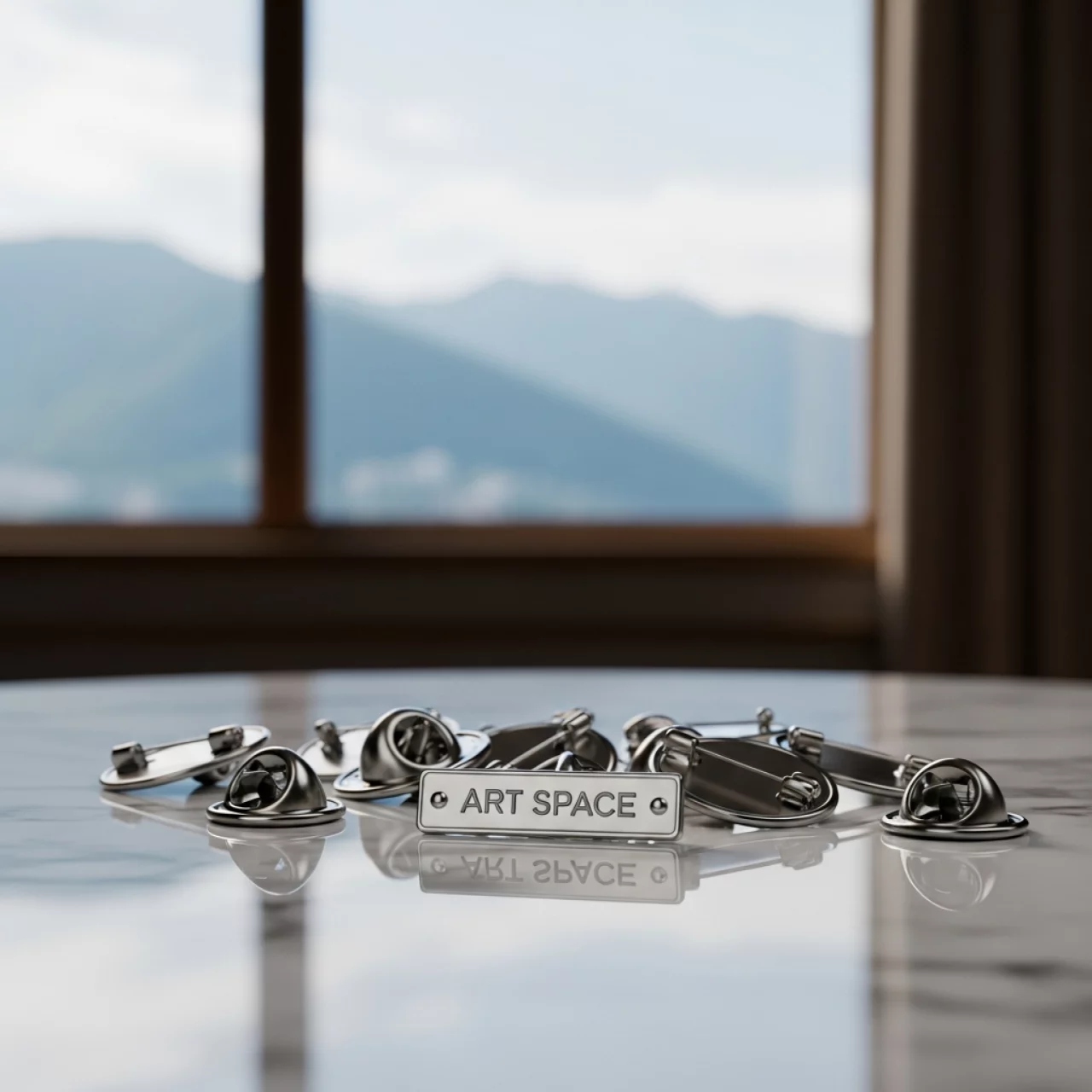 Аренда Заготовки для значков Talent d56 мм булавка в Поляна 1389 Отель и Спа — ART SPACE