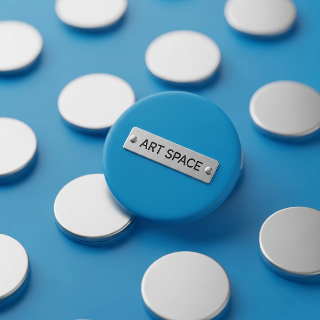 Аренда Заготовки для значков Talent d58 мм виниловый магнит в City Park Hotel Sochi — ART SPACE