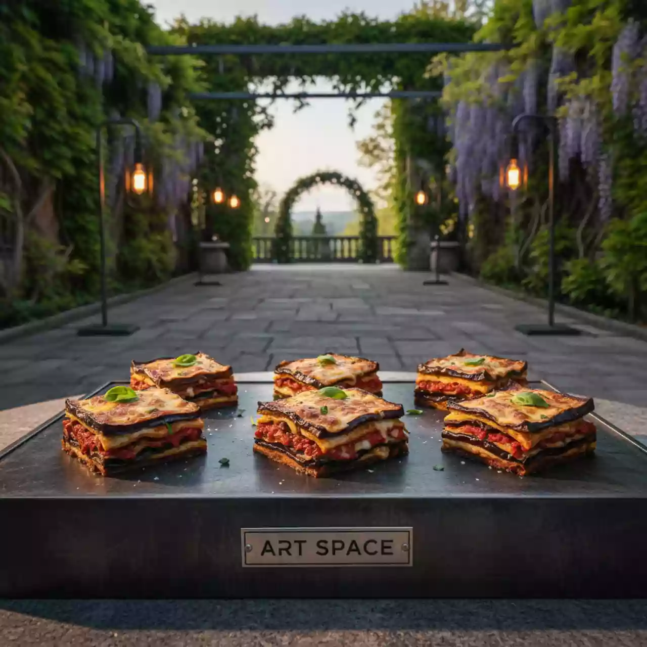 Аренда Закуска лазанья из баклажанов на вилле «Анна» — ART SPACE